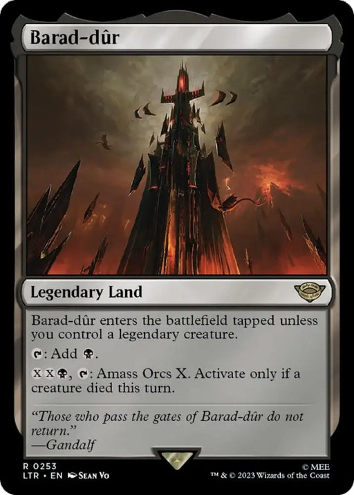 Barad-dur [The Lord of the Rings: Tales of Middle-Earth] - MTG Single