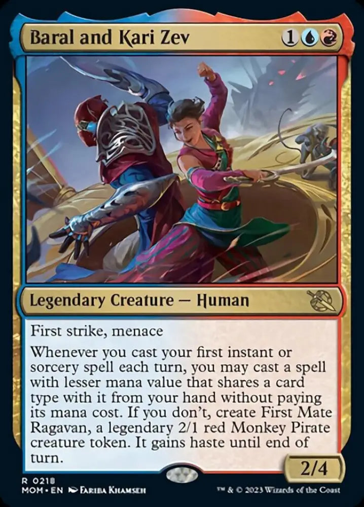 Baral and Kari Zev [March of the Machine] - MTG Single