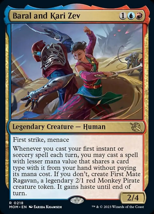 Baral and Kari Zev [March of the Machine] - MTG Single
