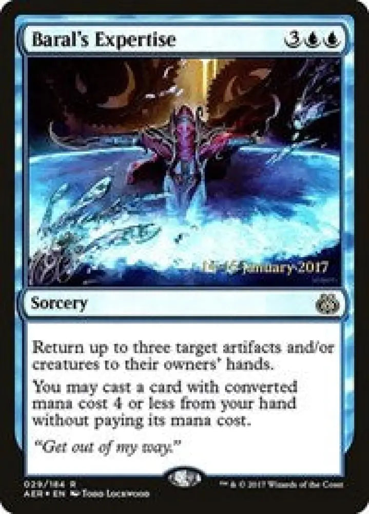 Baral's Expertise (29) [Prerelease Cards]