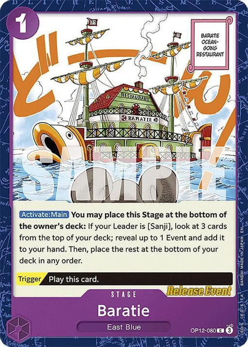 Baratie (OP12-080) [Legacy of the Master Release Event Cards]