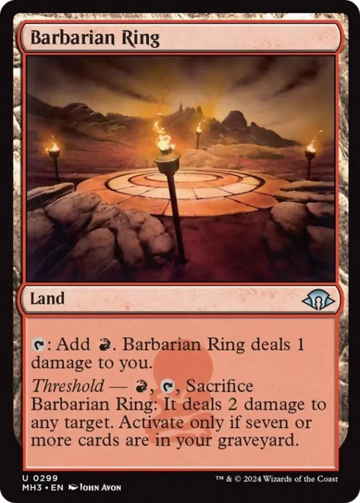 Barbarian Ring [Modern Horizons 3] - MTG Single