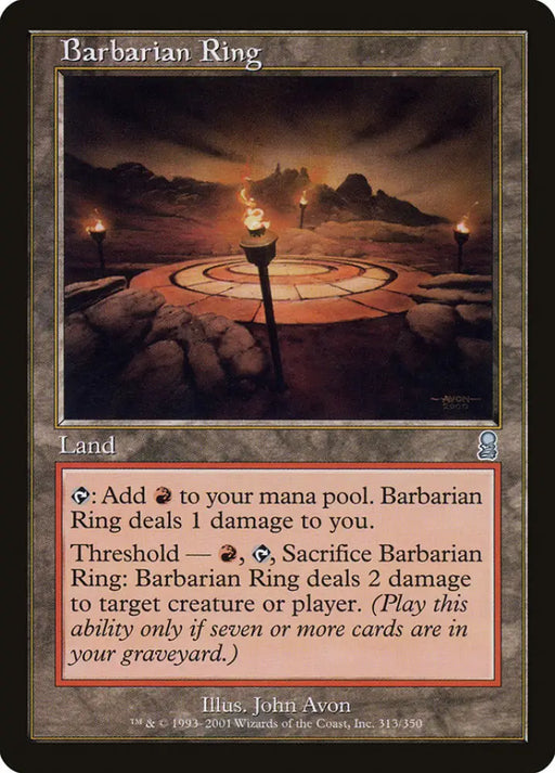 Barbarian Ring [Odyssey] - MTG Single