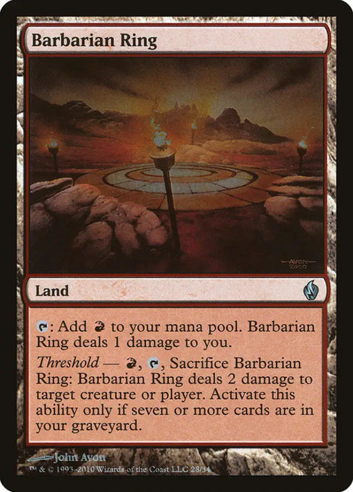 Barbarian Ring [Premium Deck Series: Fire and Lightning] - MTG Single