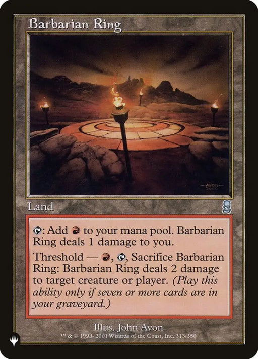 Barbarian Ring [The List] - MTG Single