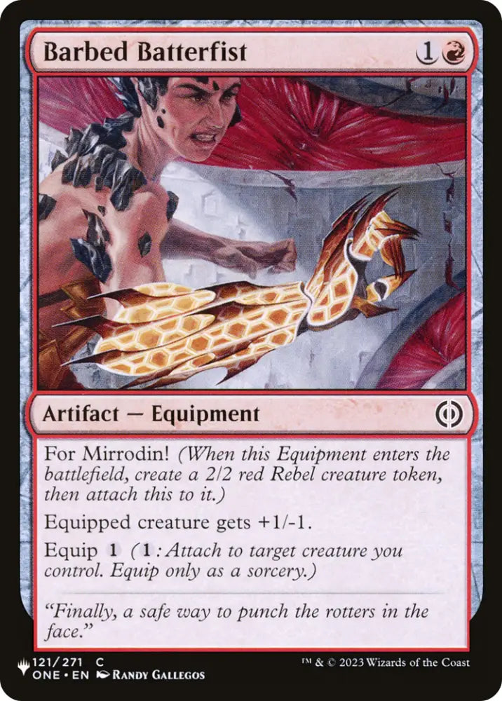 Barbed Batterfist [The List] - MTG Single