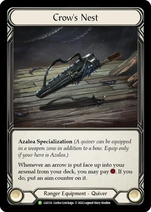 Barbed Castaway [LGS133] (Promo) Rainbow Foil - Flesh And Blood Single