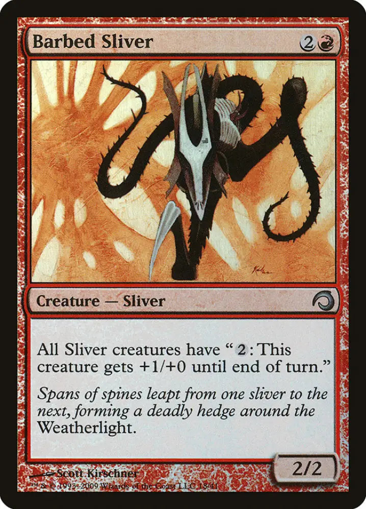 Barbed Sliver [Premium Deck Series: Slivers] - MTG Single