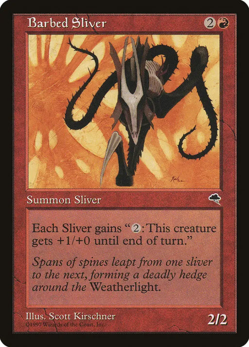 Barbed Sliver [Tempest] - MTG Single