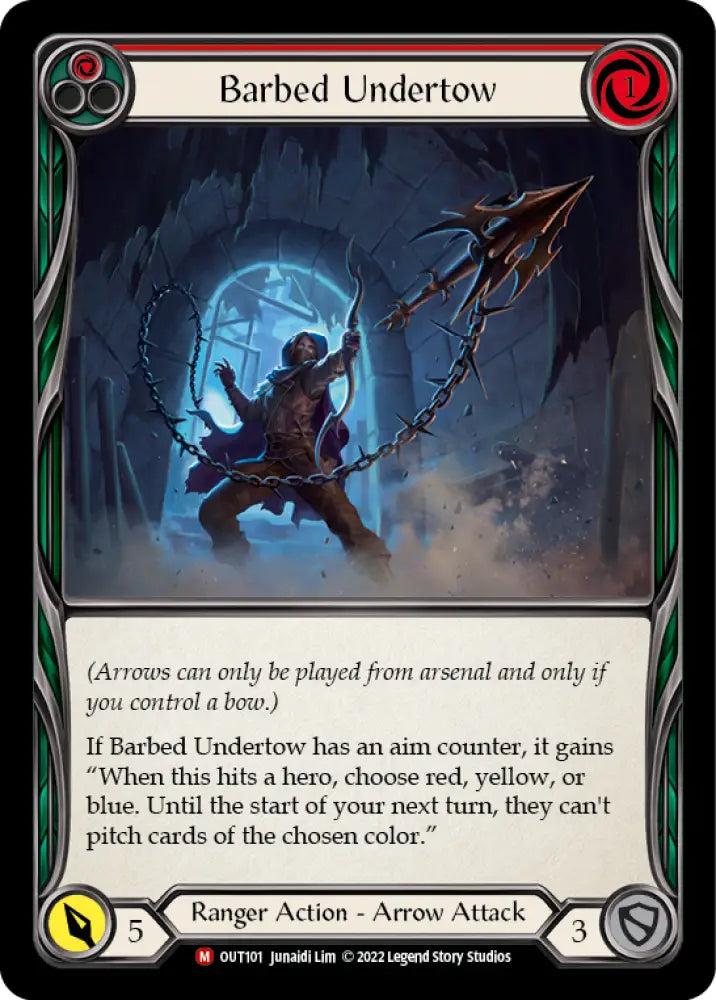 Barbed Undertow [Outsiders] - Flesh And Blood Single