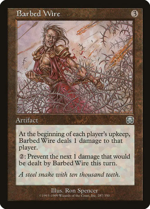 Barbed Wire [Mercadian Masques] - MTG Single