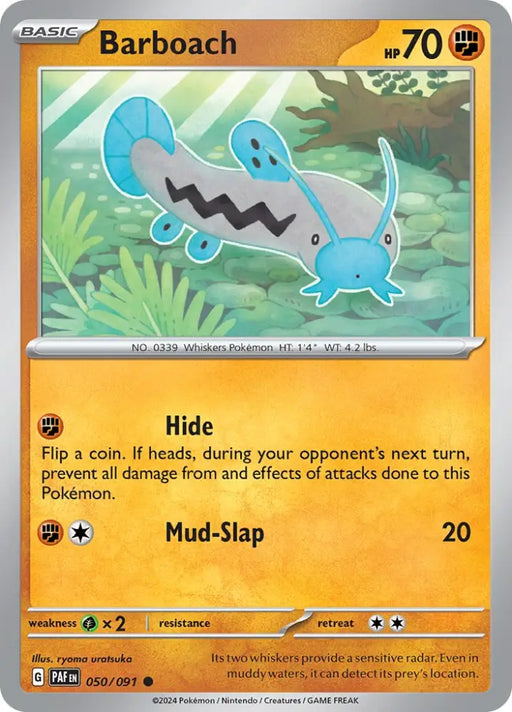Barboach (050/091) [Scarlet & Violet: Paldean Fates] - Pokemon Single