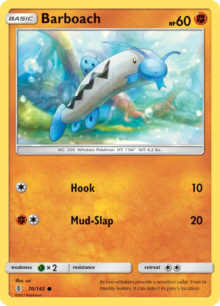 Barboach (70/145) [Sun & Moon: Guardians Rising] - Pokemon Single