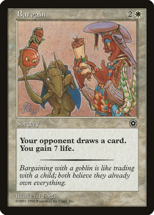 Bargain [Portal Second Age] - MTG Single