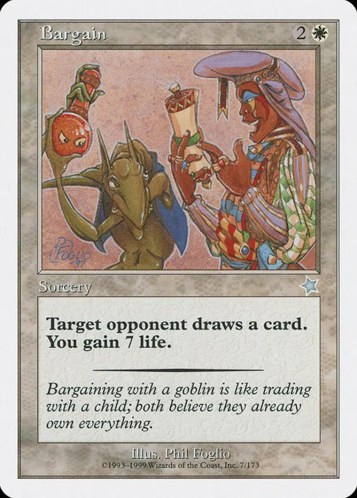 Bargain [Starter 1999] - MTG Single