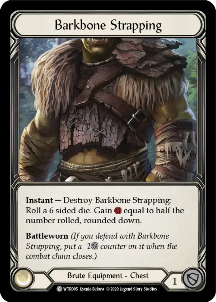 Barkbone Strapping [Welcome to Rathe Unlimited] Unlimited Normal - Flesh And Blood Single