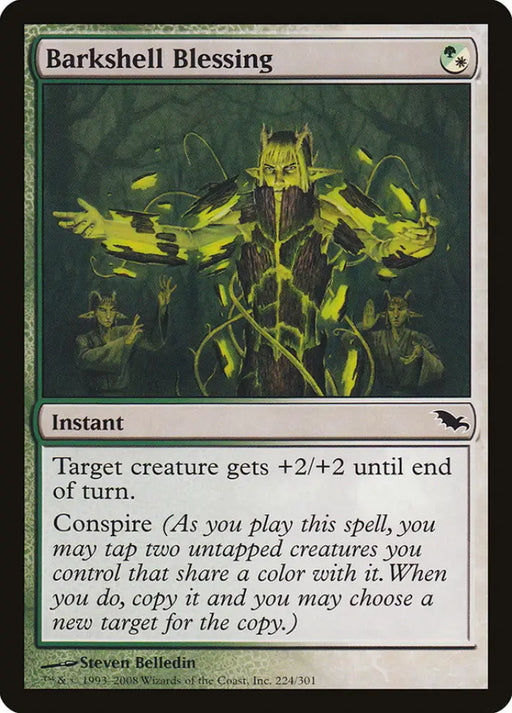 Barkshell Blessing [Shadowmoor] - MTG Single