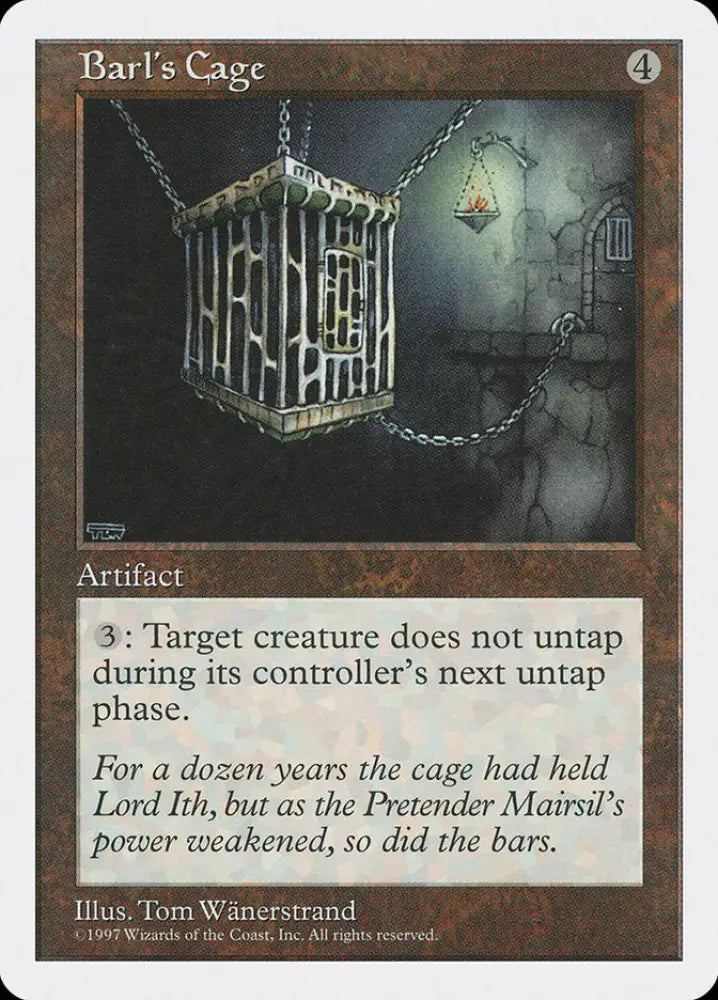 Barl’s Cage [Fifth Edition] - MTG Single