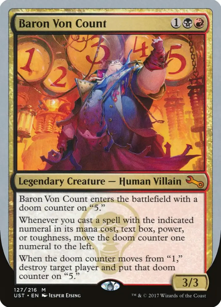 Baron Von Count [Unstable] - MTG Single