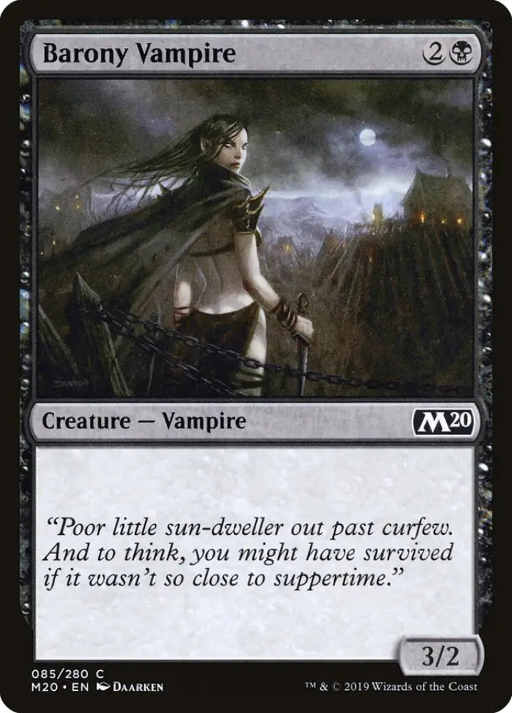 Barony Vampire [Core Set 2020] - MTG Single