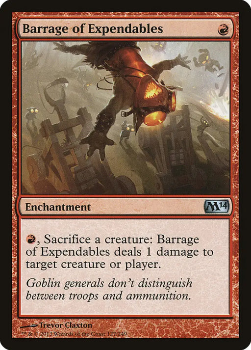 Barrage of Expendables [Magic 2014] - MTG Single