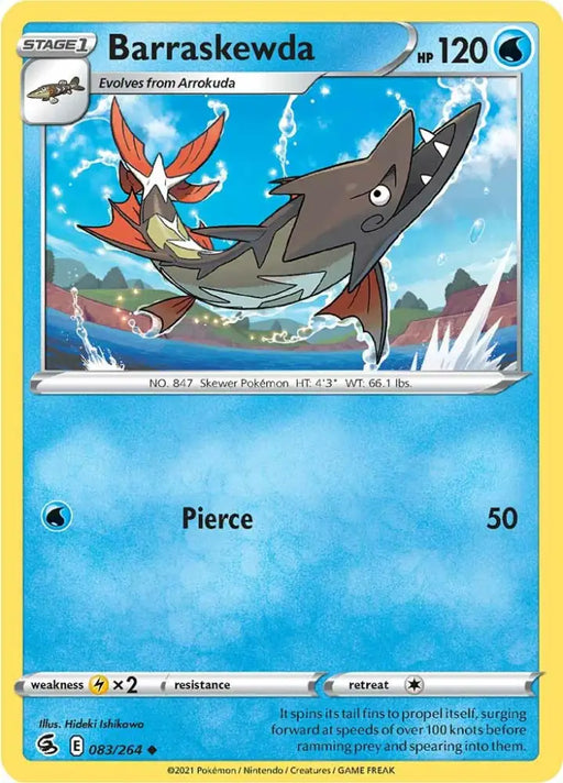 Barraskewda (083/264) [Sword & Shield: Fusion Strike] - Pokemon Single