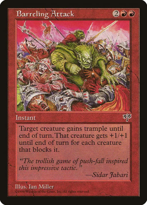Barreling Attack [Mirage] - MTG Single