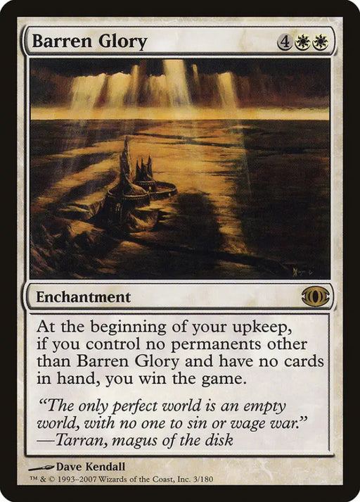 Barren Glory [Future Sight] - MTG Single