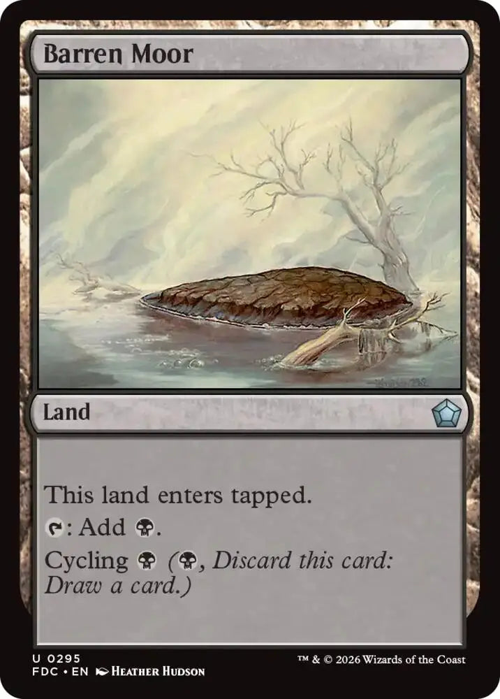 Barren Moor (295) [Foundations Commander]