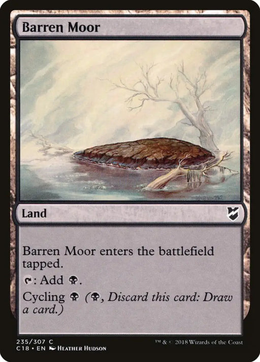 Barren Moor [Commander 2018] - MTG Single
