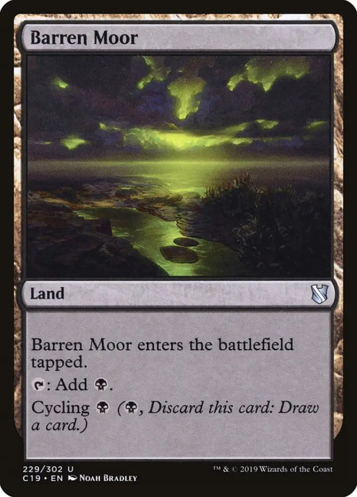 Barren Moor [Commander 2019] - MTG Single