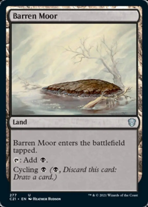 Barren Moor [Commander 2021] - MTG Single