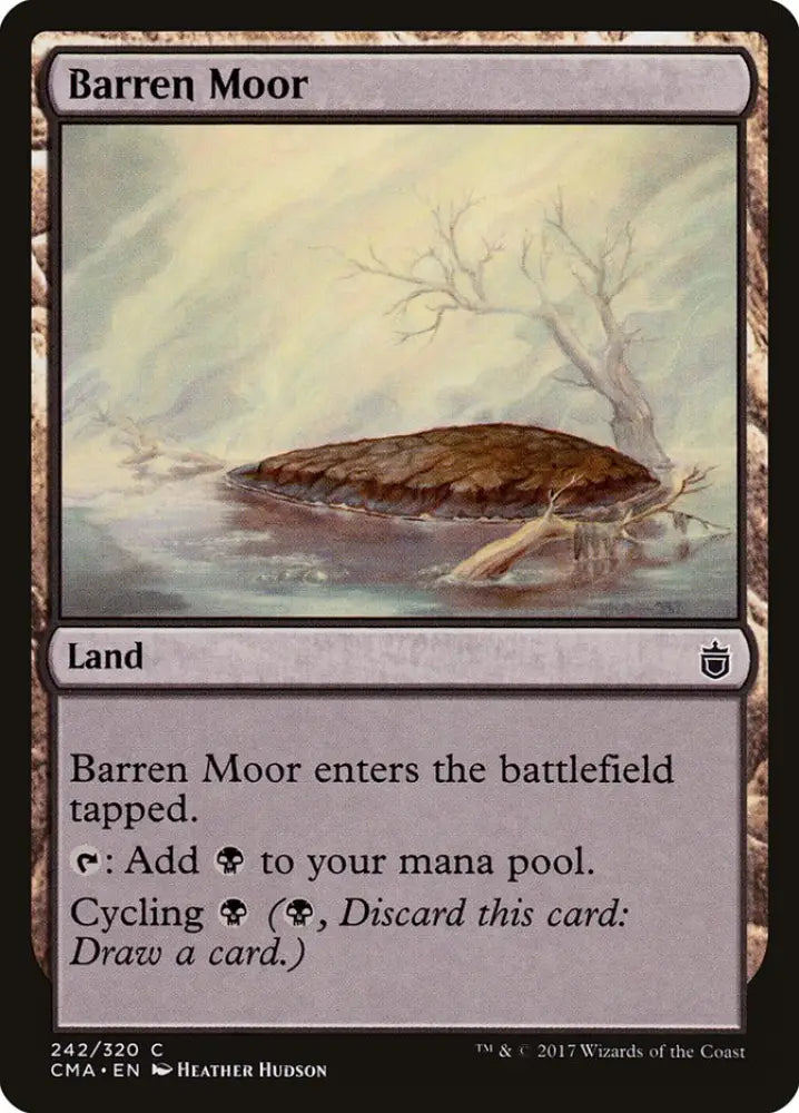 Barren Moor [Commander Anthology] - MTG Single