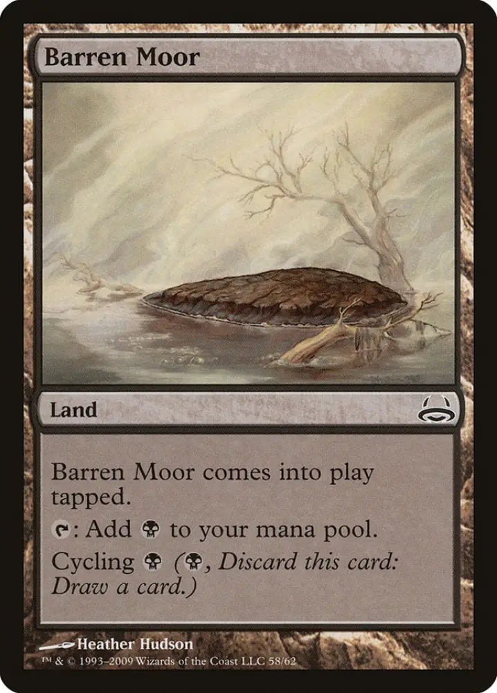 Barren Moor [Duel Decks: Divine vs. Demonic] - MTG Single