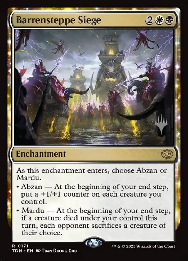 Barrensteppe Siege (171p) [Tarkir: Dragonstorm Promos]