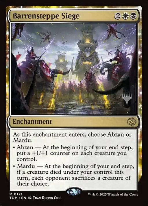 Barrensteppe Siege (171p) [Tarkir: Dragonstorm Promos]