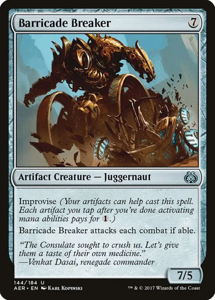 Barricade Breaker [Aether Revolt] - MTG Single