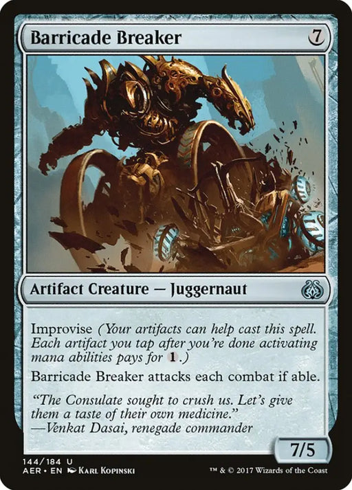 Barricade Breaker [Aether Revolt] - MTG Single