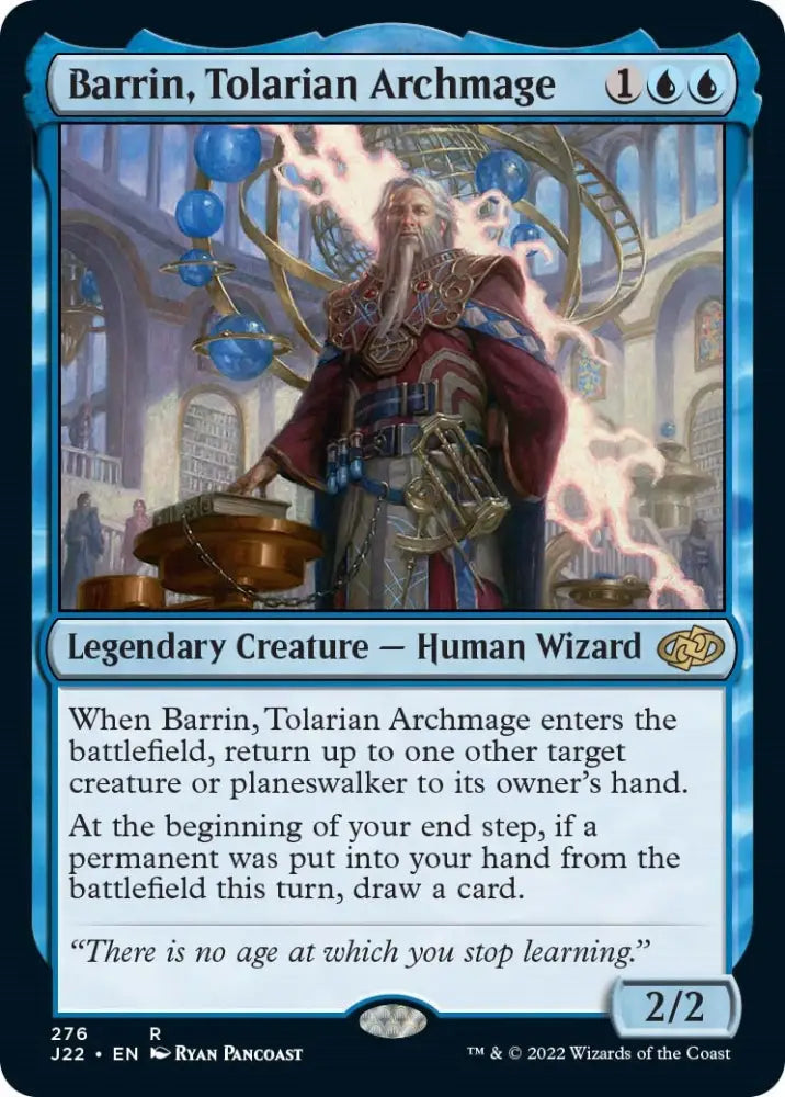 Barrin Tolarian Archmage [Jumpstart 2022] - MTG Single