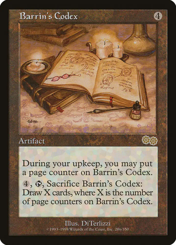 Barrin’s Codex [Urza’s Saga] - MTG Single
