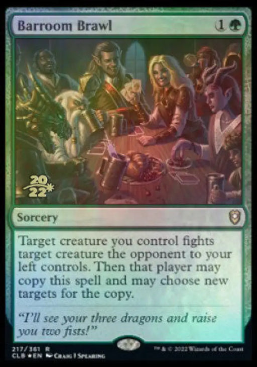 Barroom Brawl [Commander Legends: Battle for Baldur’s Gate Prerelease Promos] - MTG Single