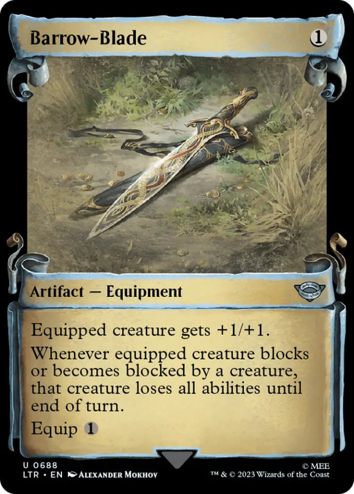Barrow-Blade [The Lord of the Rings: Tales of Middle-Earth Showcase Scrolls] - MTG Single