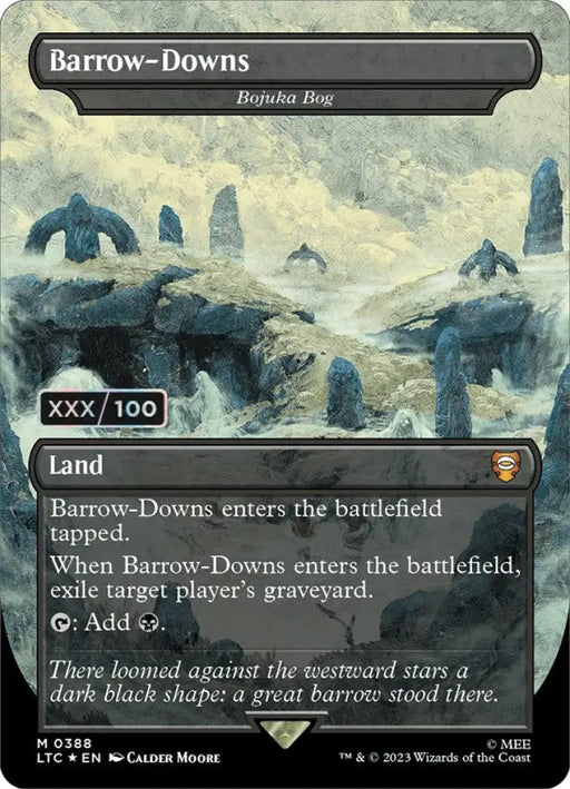 Barrow-Downs - Bojuka Bog (Serialized) [The Lord of the Rings: Tales of Middle-Earth Commander] - MTG Single