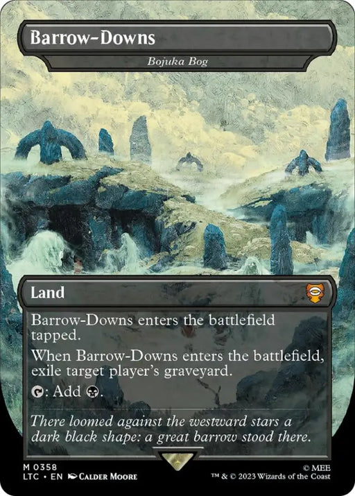Barrow-Downs - Bojuka Bog [The Lord of the Rings: Tales of Middle-Earth Commander] - MTG Single