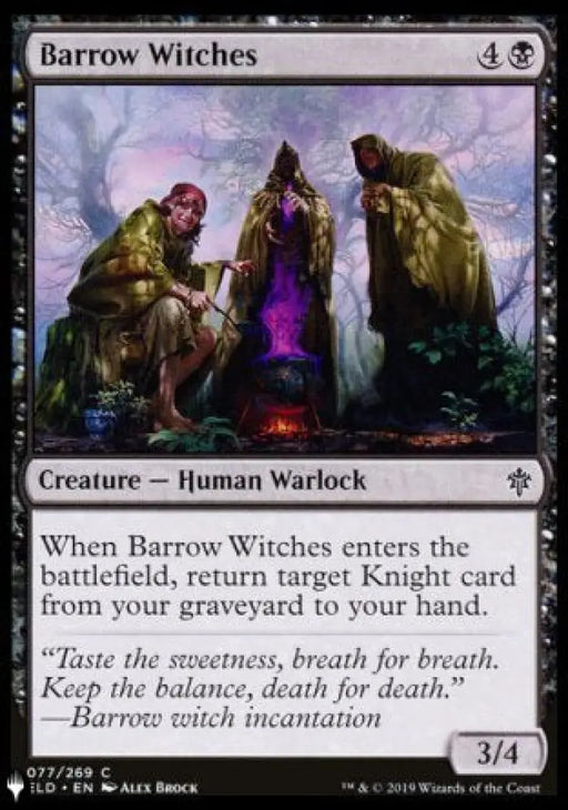 Barrow Witches [The List] - MTG Single