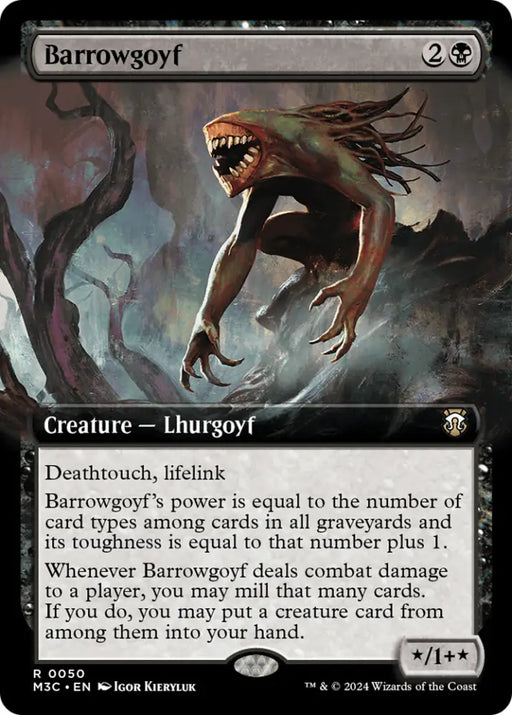 Barrowgoyf (Extended Art) [Modern Horizons 3 Commander] - MTG Single