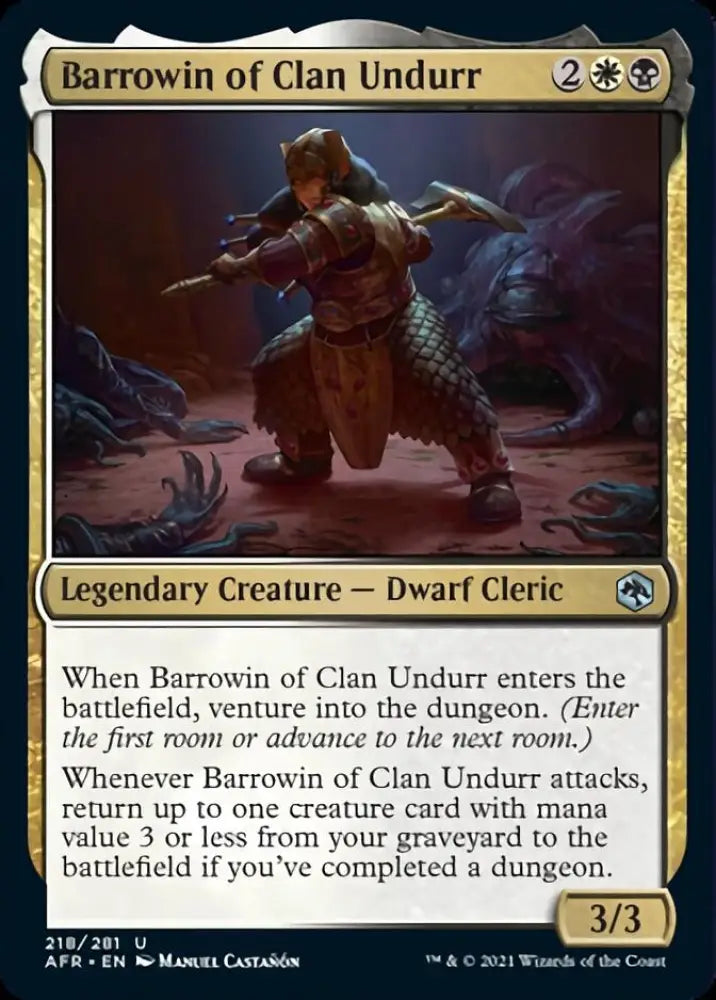 Barrowin of Clan Undurr [Dungeons & Dragons: Adventures in the Forgotten Realms] - MTG Single