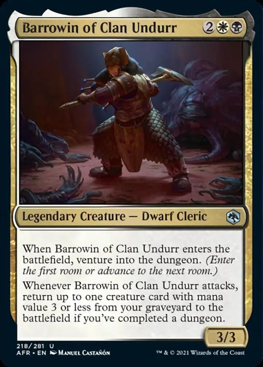 Barrowin of Clan Undurr [Dungeons & Dragons: Adventures in the Forgotten Realms] - MTG Single