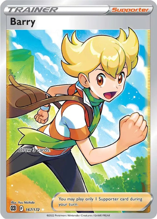 Barry (167/172) [Sword & Shield: Brilliant Stars] - Pokemon Single