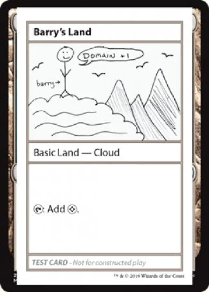 Barry’s Land (2021 Edition) [Mystery Booster Playtest Cards] - MTG Single
